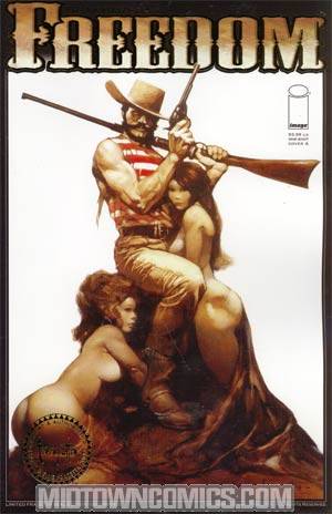 Frank Frazettas Freedom (One Shot) #1 Cover D Incentive Frank Frazetta Seal Edition