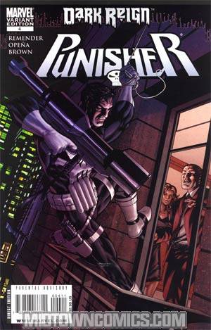 Punisher Vol 7 #4 Cover B Target Norman Osborn Cover (Dark Reign Tie-In)