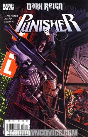 Punisher Vol 7 #4 Cover A Target The Hood Cover (Dark Reign Tie-In)