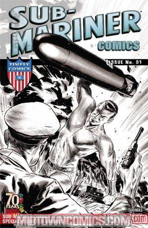 Sub-Mariner Comics 70th Anniversary Special #1 Cover C Incentive Mitch Breitweiser Sketch Variant Cover