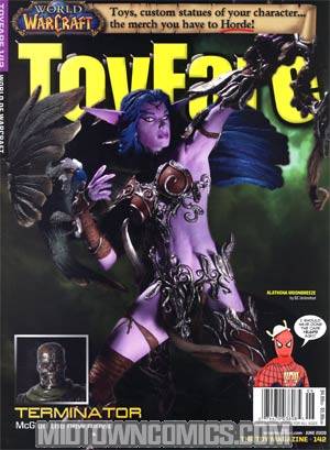 Toyfare #142 DC Unlimited World Of Warcraft Cvr