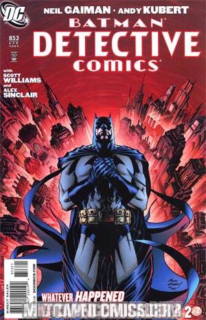 Detective Comics #853 Cover B Incentive Andy Kubert Variant Cover (Whatever Happened To The Caped Crusader Part 2)