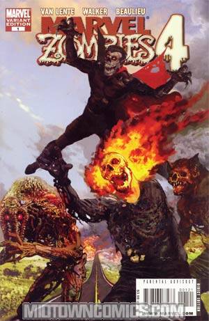 Marvel Zombies 4 #1 Cover B Incentive Arthur Suydam Variant Cover