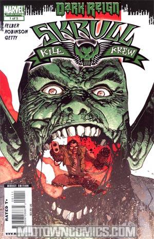 Skrull Kill Krew Vol 2 #1 Cover A Regular Mario Alberti Cover (Dark Reign Tie-In)