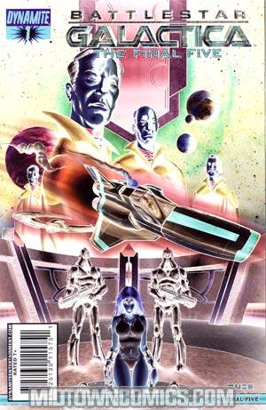 Battlestar Galactica Final Five #1 Cover D Incentive Mel Rubi Negative Cover
