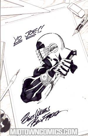 GI Joe Vol 4 #1 New Dimension Comics Exclusive Sketch Cover