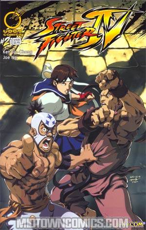 Street Fighter IV #2 Cvr B Joe Ng