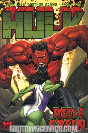Hulk Vol 2 Red & Green HC Direct Market Frank Cho Cover