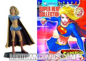 DC Superhero Figurine Collection Magazine #14 Supergirl
