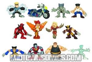 Wolverine Super Hero Squad Battle Pack Action Figure Assortment Case 200902