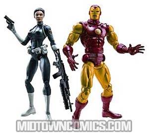 Marvel Legends 2-Pack Action Figure Assortment 200901 Iron Man & SHIELD Agent Maria Hill