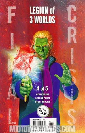 Final Crisis Legion Of Three Worlds #4 Cover A Character Cover