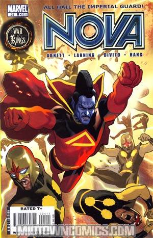 Nova Vol 4 #24 (War Of Kings Tie-In)