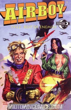 Airboy 1942 Best Of Enemies Cover B Retro Joel Naprstek Cover