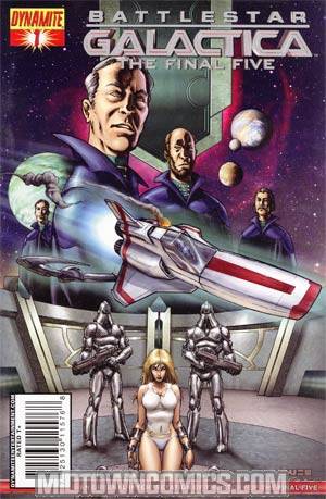 Battlestar Galactica Final Five #1 Cover E Mel Rubi Foil Cover