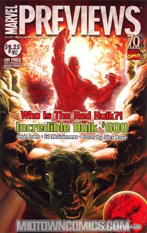Marvel Previews #69 May 2009