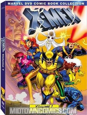 Marvel Comic Book Collection X-Men Vol 1 DVD