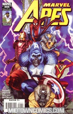 Marvel Apes Complete Mini-Series 4-Issue Set