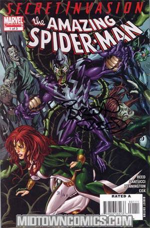 Secret Invasion Amazing Spider-Man Complete Mini-Series 3-Issue Set