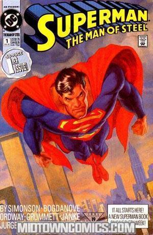 Superman Man Of Steel The Beginning Bundle 4-Issue Set
