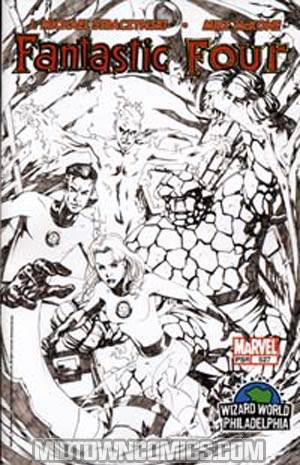 Fantastic Four Vol 3 #527 Cover D WWPA Mike McKone Sketch Variant Cover