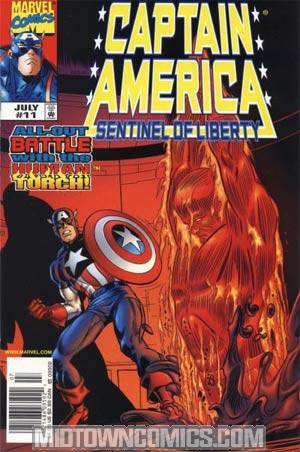 Captain America Sentinel Of Liberty #11 Cover B Without Cards