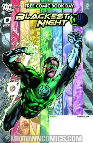 Blackest Night #0 Cover A (FCBD 2009)