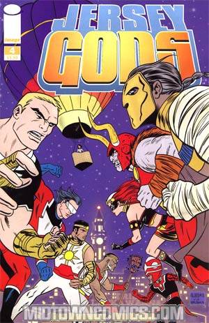 Jersey Gods #4 Regular Mike Allred Cover