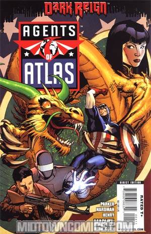 Agents Of Atlas Vol 2 #4 Cover A Regular Stuart Immomen Cover (Dark Reign Tie-In)