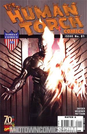 Human Torch Comics #1 70th Anniversary Special Regular Adi Granov Cover