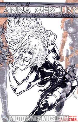 Anna Mercury Artbook #1 Incentive Design Sketch Cvr