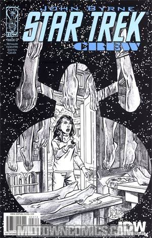 Star Trek Crew #3 Incentive John Byrne Sketch Variant Cover