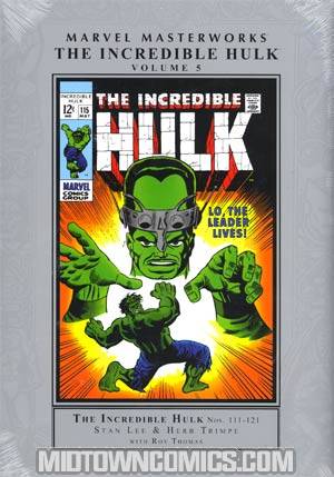Marvel Masterworks Incredible Hulk Vol 5 HC Regular Dust Jacket