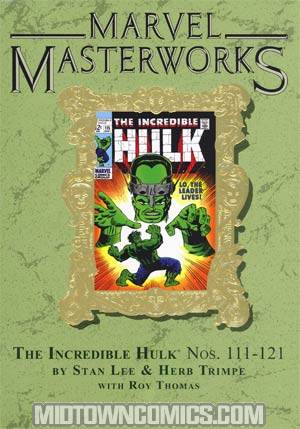 Marvel Masterworks Incredible Hulk Vol 5 HC Variant Dust Jacket