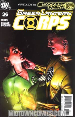 Green Lantern Corps Vol 2 #36 Cover B Incentive Rodolfo Migliari Variant Cover (Blackest Night Prelude)