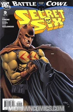 Secret Six Vol 3 #9 (Batman Battle For The Cowl Tie-In)
