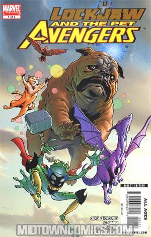 Lockjaw And The Pet Avengers #1 1st Ptg Regular Karl Kerschl Cover