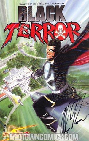 Black Terror Vol 3 #2 Cover G Signed By Alex Ross