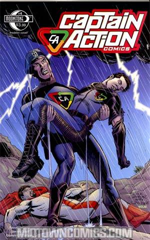 Captain Action Comics #4 Modern Dick Giordano Cover