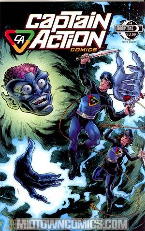 Captain Action Comics #4 Retro John Lucas Cover