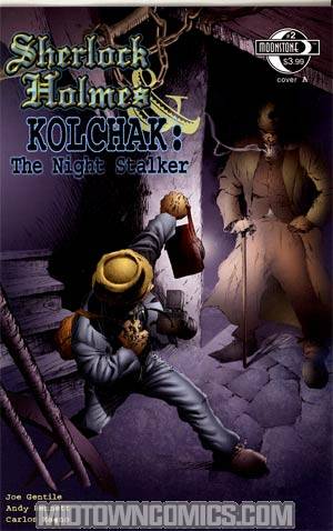 Sherlock Holmes & Kolchak The Night Stalker Cry Of Thunder #2 Vatche Mavlian Cover