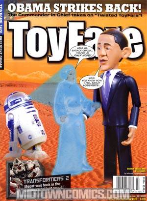 Toyfare #143 Twisted Toyfare Obama Obi-Wan Cvr