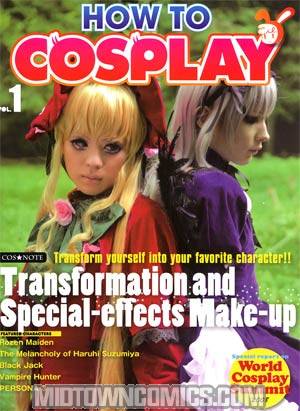 How To Cosplay Vol 1 Cos Note Transformation And Special Effects Make-Up TP