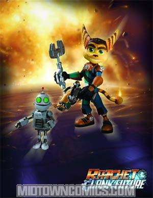 Ratchet & Clank Future Series 1 Ratchet With Transforming Clank Action Figure