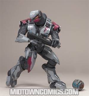 Halo Wave 2 Series 5 Equipment Edition Elite Assault Silver Action Figure