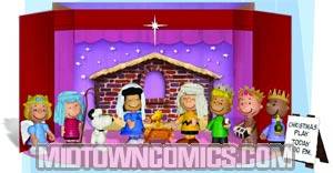 Peanuts Christmas Pageant Mini Figure Set