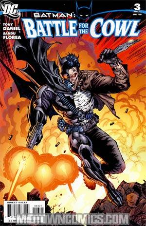 Batman Battle For The Cowl #3 Cover B Incentive Tony Daniel Variant Cover