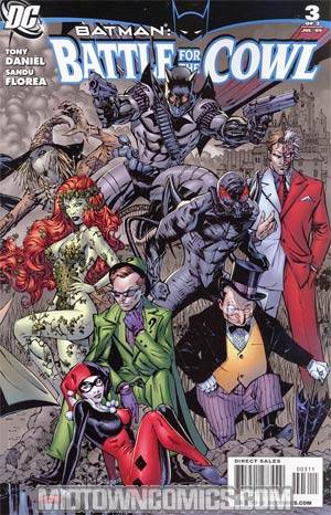 Batman Battle For The Cowl #3 Cover A Regular Tony Daniel Cover