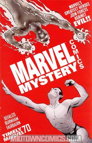 Marvel Mystery Comics #1 Cover B 70th Anniversary Special Incentive Marcos Martin Variant Cover