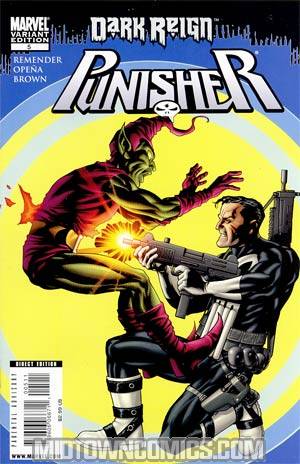 Punisher Vol 7 #5 Cover B Target Green Goblin Cover (Dark Reign Tie-In)